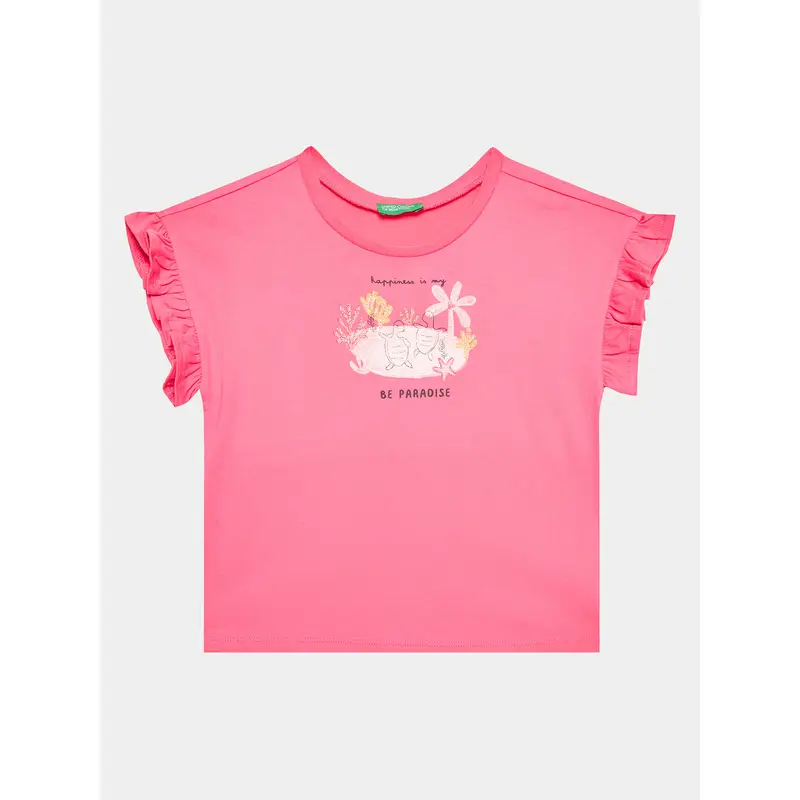 United Colors of Benetton T-shirt Rosa 3202020