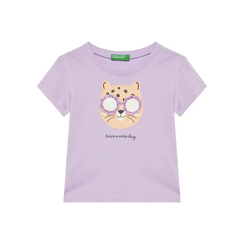 United Colors of Benetton T-shirt Viola 3213324