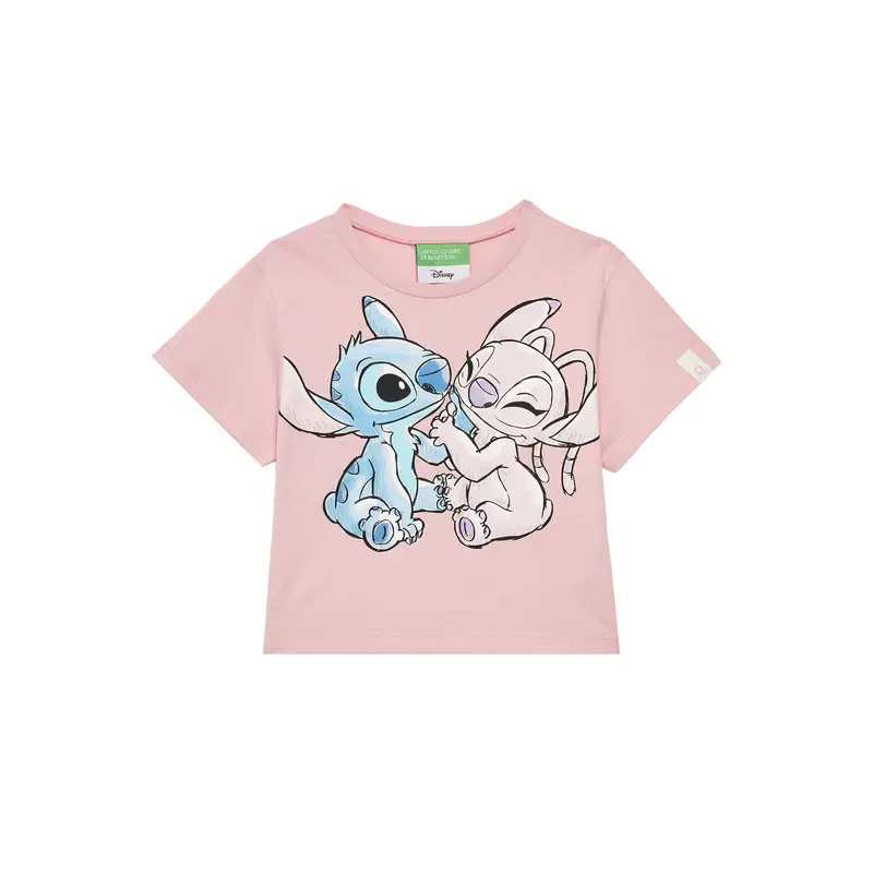 United Colors of Benetton T-shirt Rosa 3213332