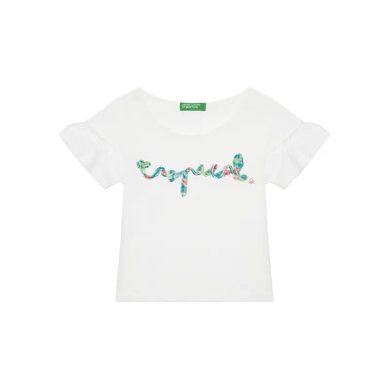 United Colors of Benetton T-shirt Bianco 3221440