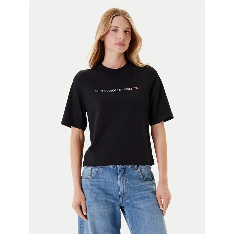 United Colors of Benetton T-shirt Nero 3540277