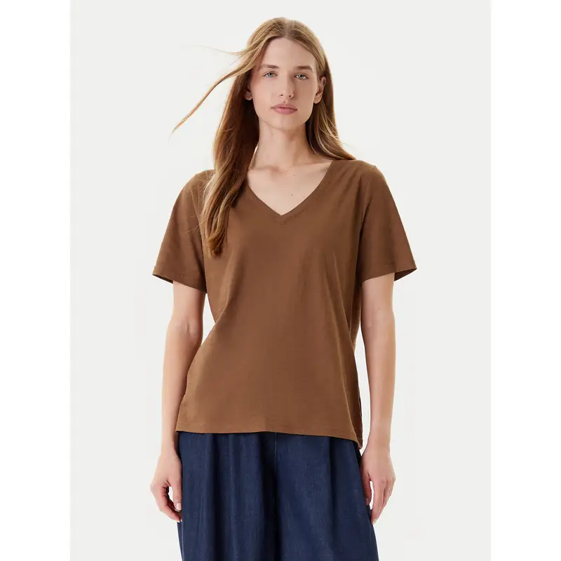 United Colors of Benetton T-shirt Marrone 3879014