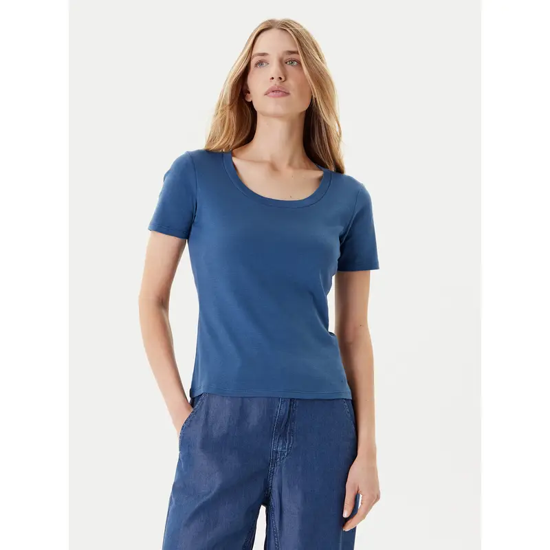 T-shirt 3GA2D1066 Blu scuro Slim Fit