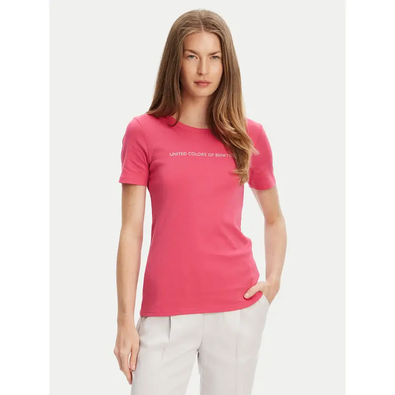 United Colors of Benetton T-shirt Rosa 3386984