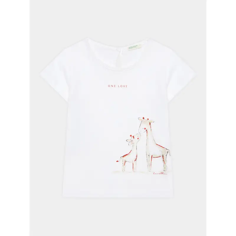 United Colors of Benetton T-shirt Bianco 3202053