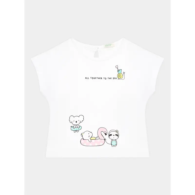 United Colors of Benetton T-shirt Bianco 3202060