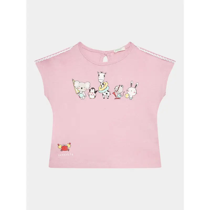 United Colors of Benetton T-shirt Rosa 3202059