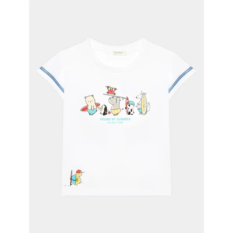 United Colors of Benetton T-shirt Bianco 3202061