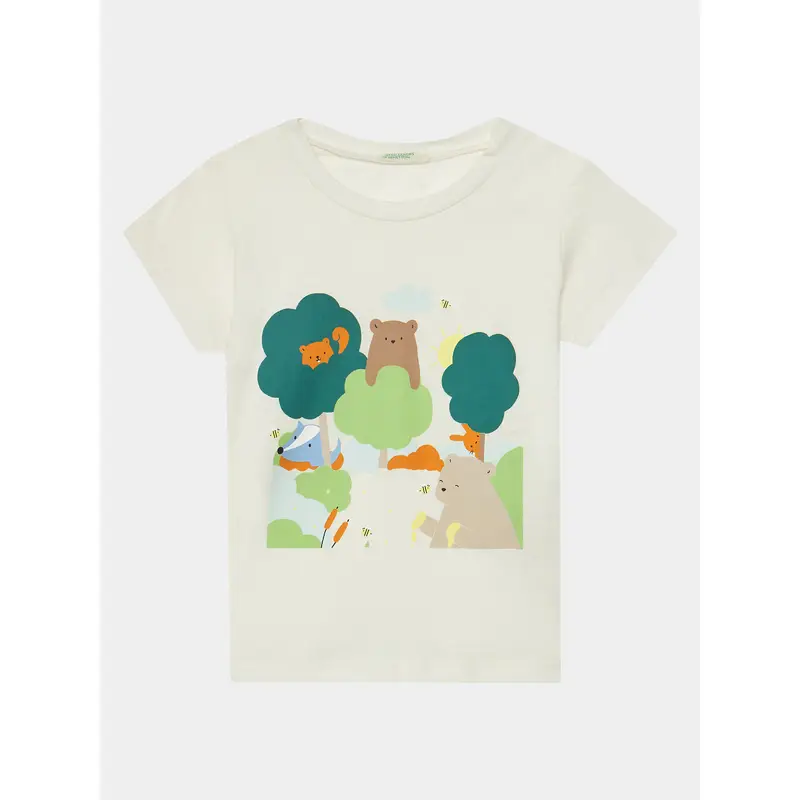 United Colors of Benetton T-shirt Beige 3205272
