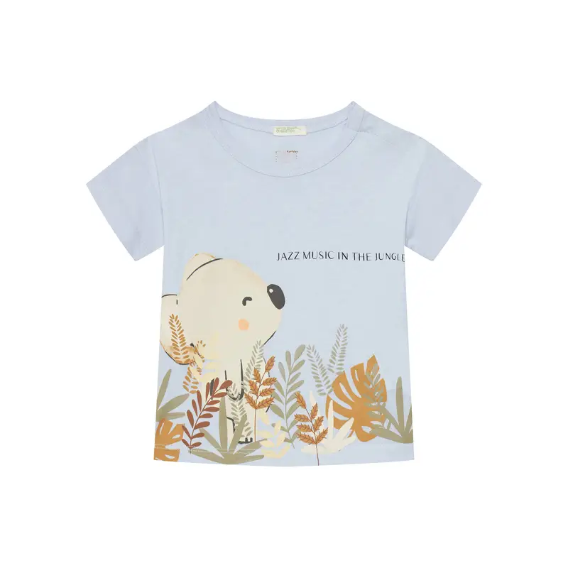 United Colors of Benetton T-shirt Azzurro 3213353