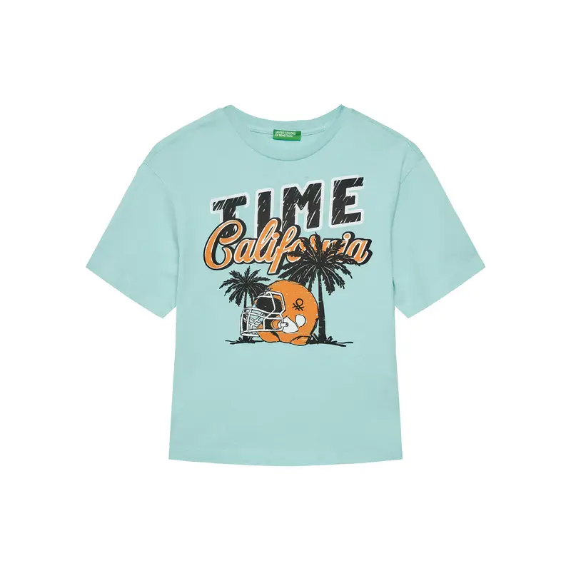 United Colors of Benetton T-shirt Blu 3213371