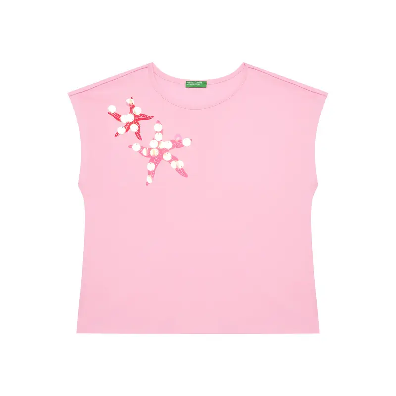 United Colors of Benetton T-shirt Rosa 3221376