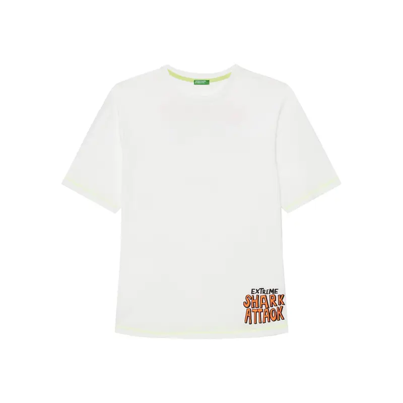 United Colors of Benetton T-shirt Bianco 3221382