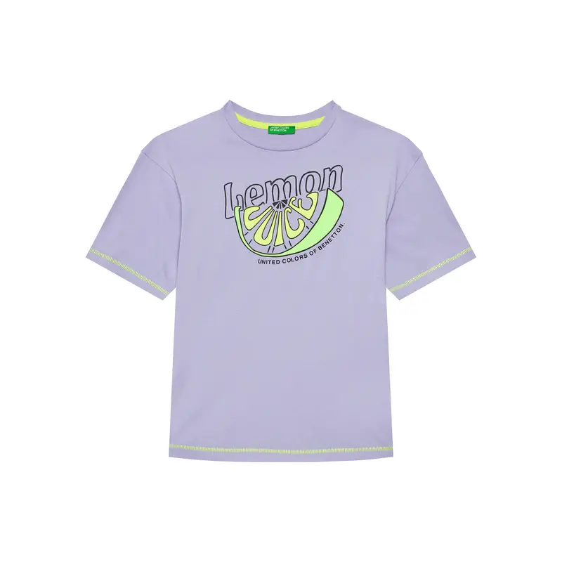 United Colors of Benetton T-shirt Viola 3221384
