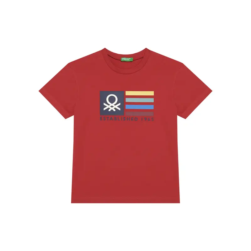 United Colors of Benetton T-shirt Rosso 3412811