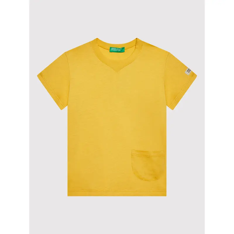 United Colors of Benetton T-shirt Giallo 3200971