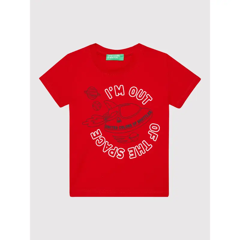 United Colors of Benetton T-shirt Rosso 3200972