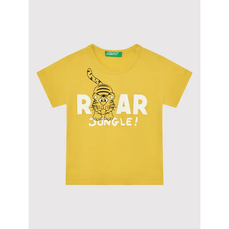 United Colors of Benetton T-shirt Giallo 3200941