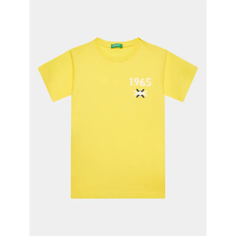 United Colors of Benetton T-shirt Giallo 3201972