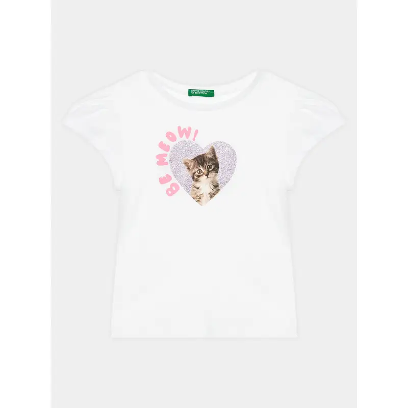 United Colors of Benetton T-shirt Bianco 4206517