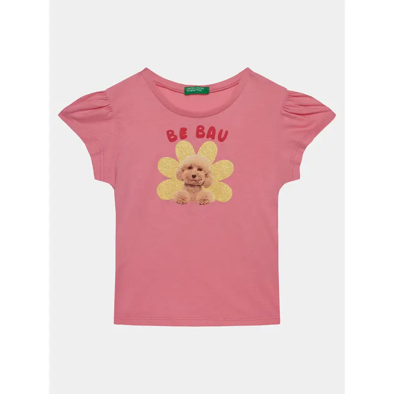 United Colors of Benetton T-shirt Rosa 3205288