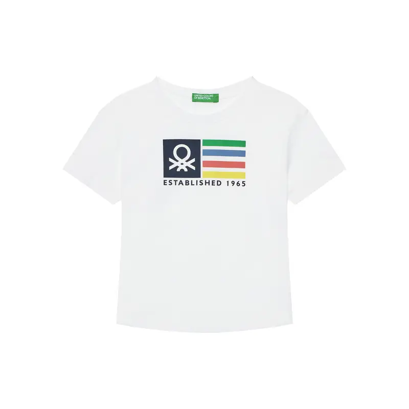 United Colors of Benetton T-shirt Bianco 3213373