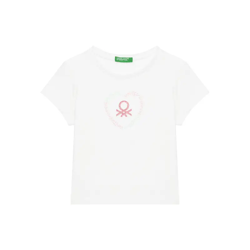 United Colors of Benetton T-shirt Bianco 3213380