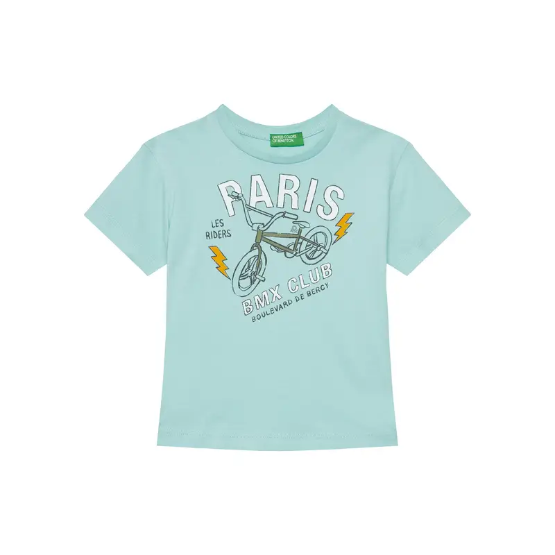 United Colors of Benetton T-shirt Verde 3213386