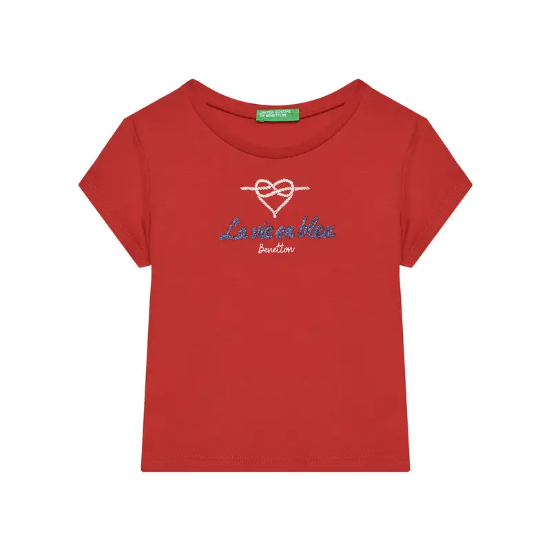 United Colors of Benetton T-shirt Rosso 3213390