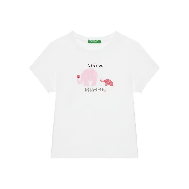 United Colors of Benetton T-shirt Bianco 4319413