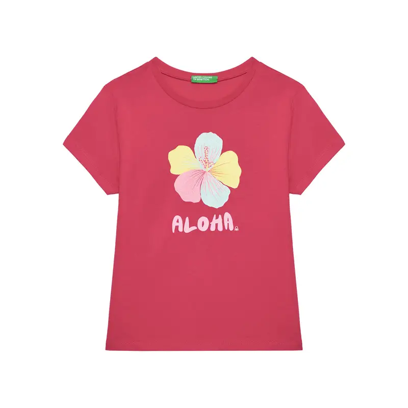 United Colors of Benetton T-shirt Rosa 3221397