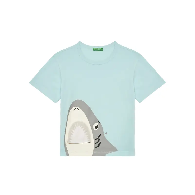 United Colors of Benetton T-shirt Blu 3221405