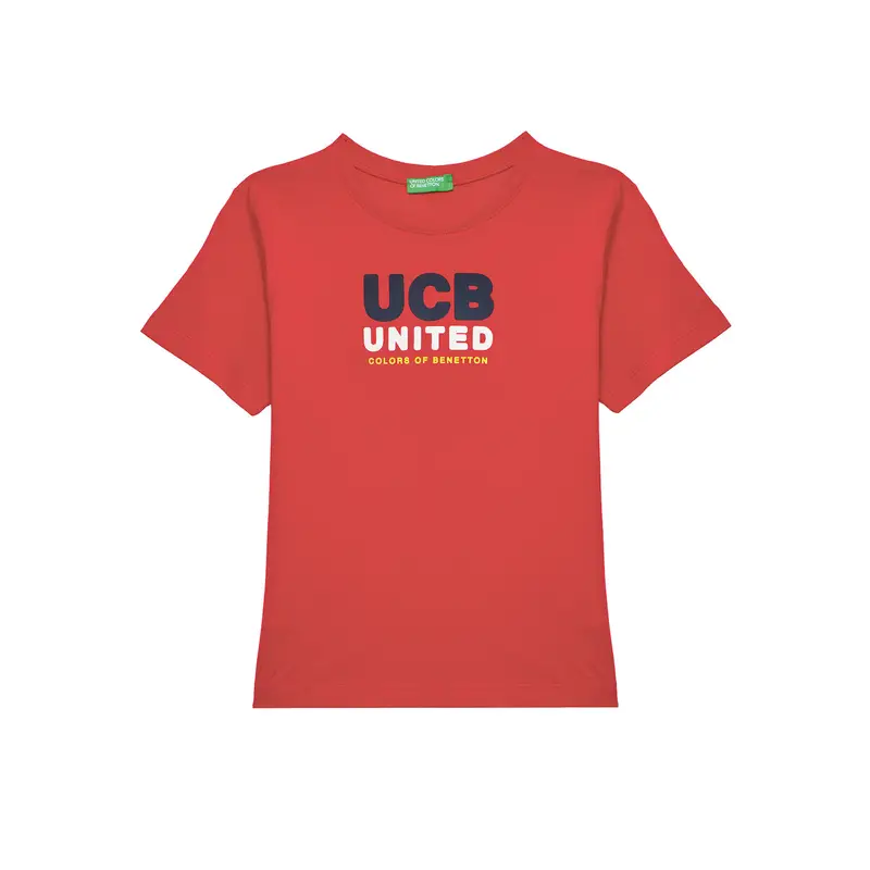 United Colors of Benetton T-shirt Rosso 3221408
