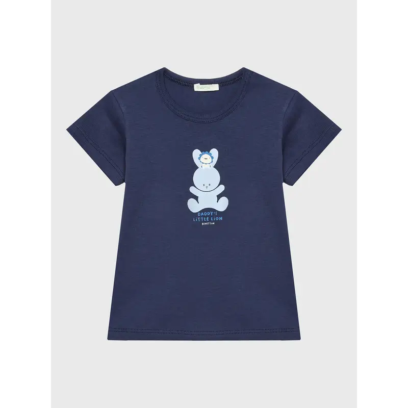 United Colors of Benetton T-shirt Blu 3201597