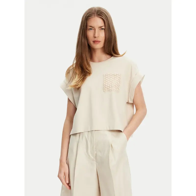 United Colors of Benetton T-shirt Beige 3221625