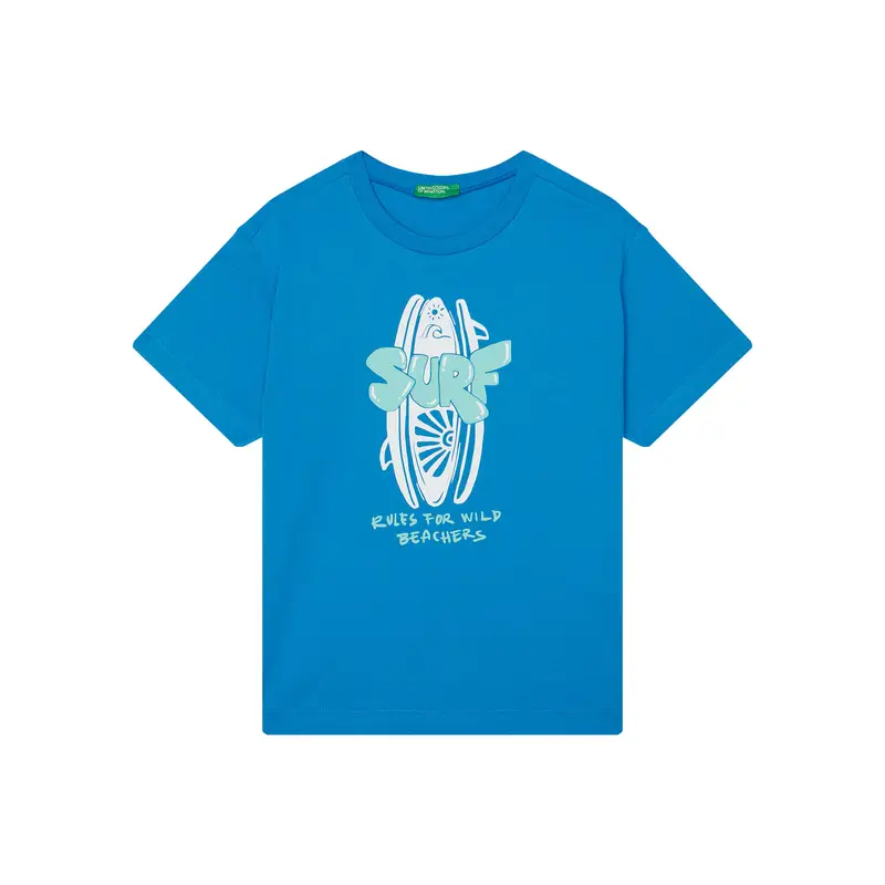 United Colors of Benetton T-shirt Blu 3216787