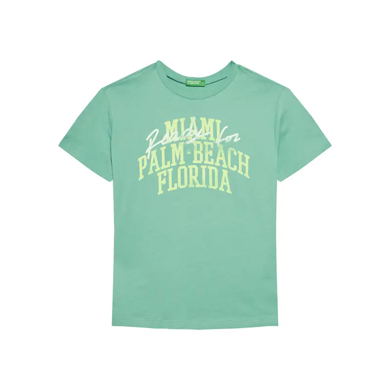 United Colors of Benetton T-shirt Verde 3446482