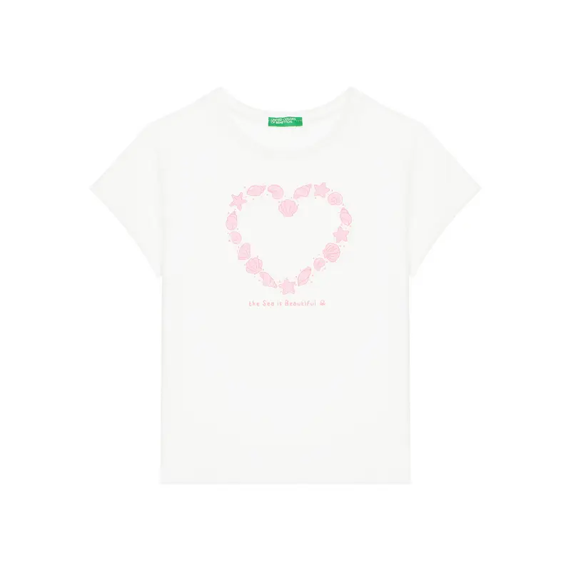 United Colors of Benetton T-shirt Bianco 3216790