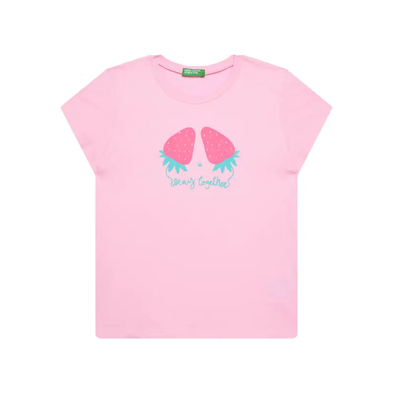 United Colors of Benetton T-shirt Rosa 3216792