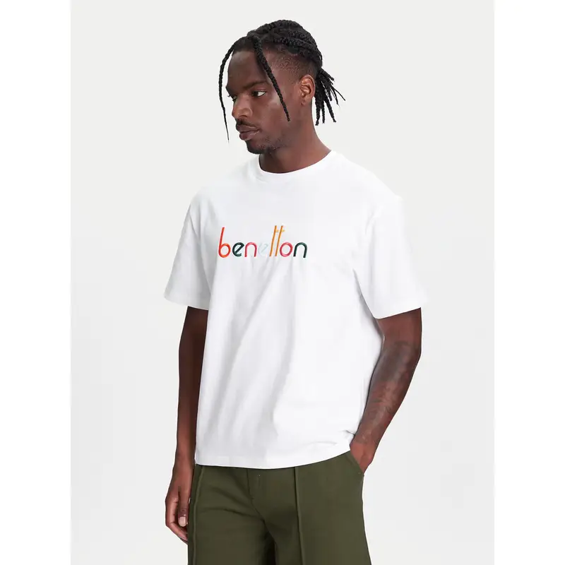 T-shirt 3MI6U109O Bianco Oversize