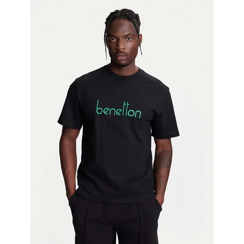 United Colors of Benetton T-shirt Nero 3213523