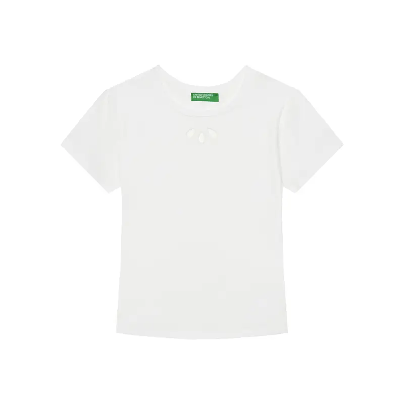 United Colors of Benetton T-shirt Bianco 3213405