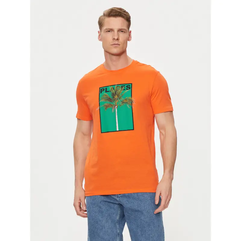 United Colors of Benetton T-shirt Arancione 3205074