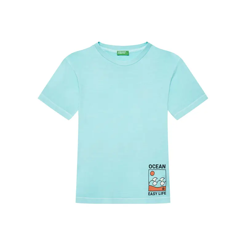 United Colors of Benetton T-shirt Blu 3213408