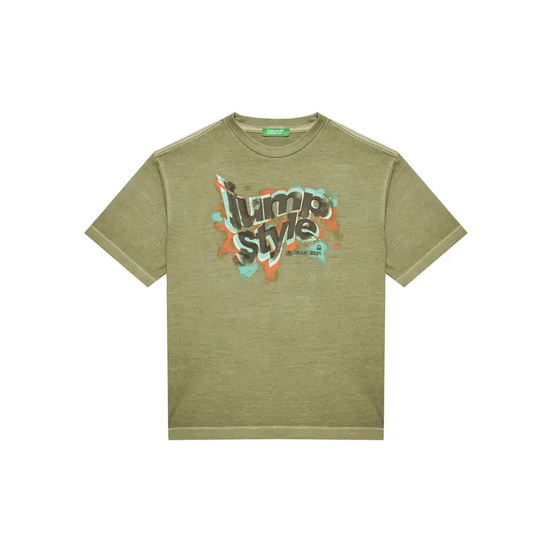 United Colors of Benetton T-shirt Verde 3213409
