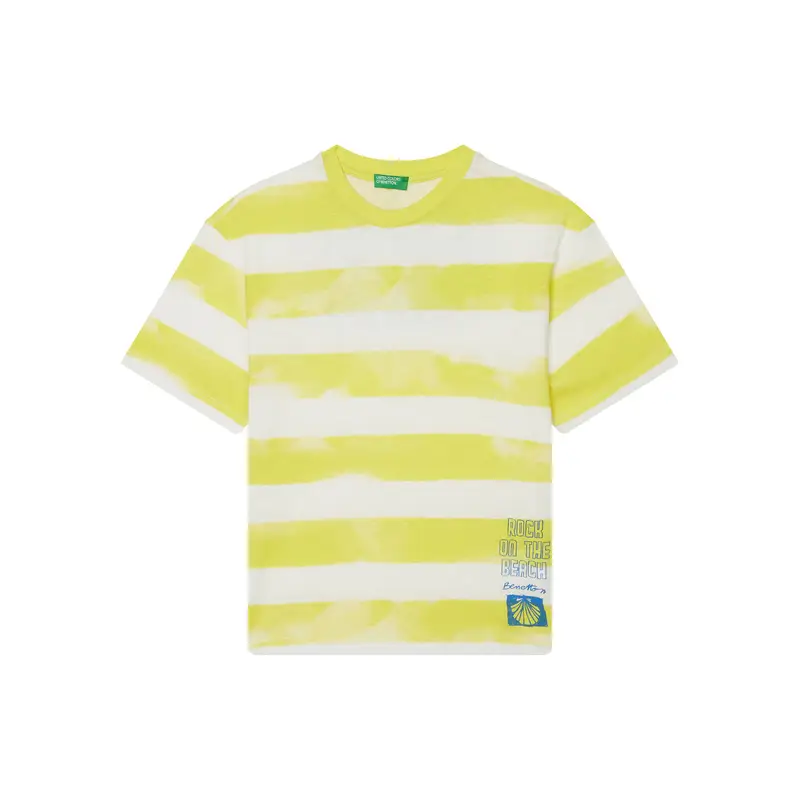 United Colors of Benetton T-shirt Giallo 3221418