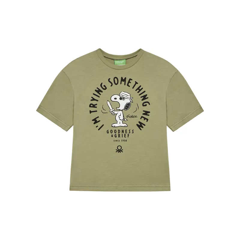 United Colors of Benetton T-shirt Verde 3213414