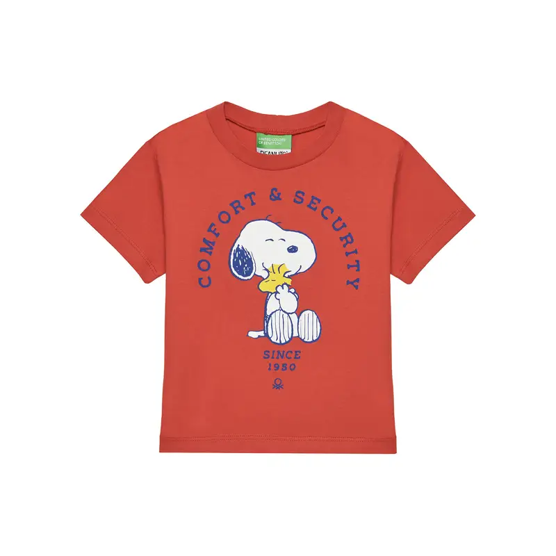 United Colors of Benetton T-shirt Rosso 3213417