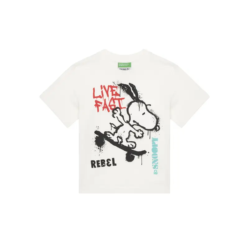 United Colors of Benetton T-shirt Bianco 3412813