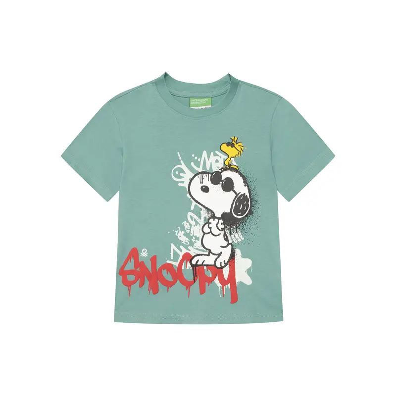 United Colors of Benetton T-shirt Verde 3412814